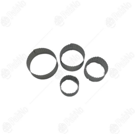 کاتر استیل کنگره دار گرد (4 تایی)