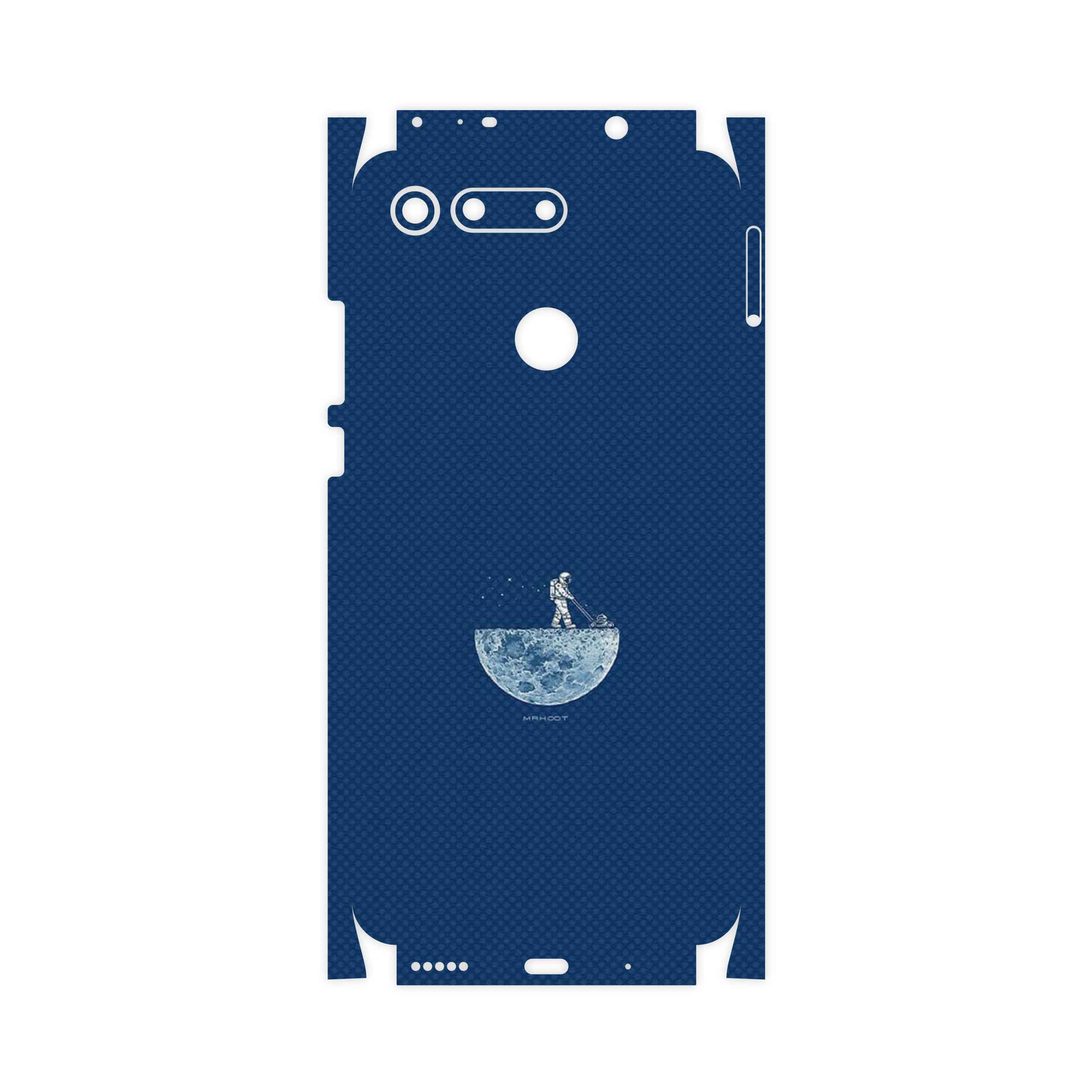 برچسب پوششی ماهوت مدل Minimal Gardener Astronaut-FullSkin مناسب برای گوشی موبایل آنر View 20