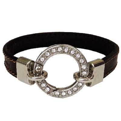 دستبند چرم وارک مدل کامیشا کد rb183