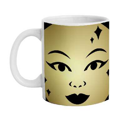 ماگ دارلی طرح فانتزی مدل M1482