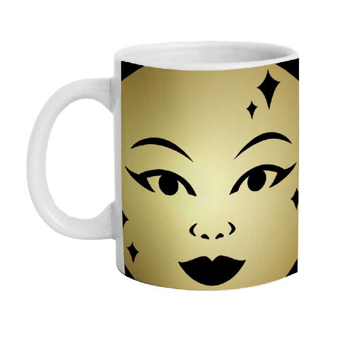 ماگ دارلی طرح فانتزی مدل M1482