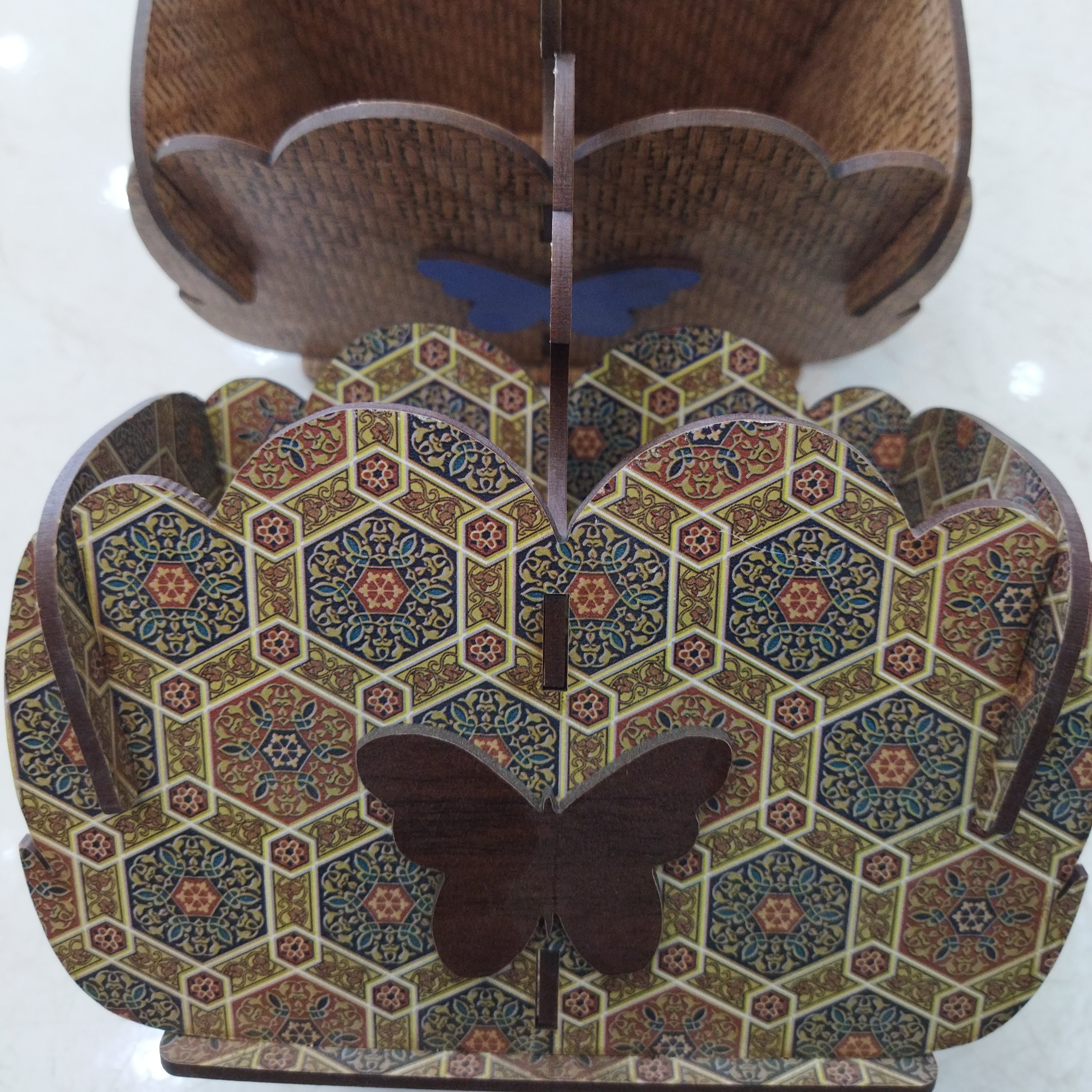 جا کاردی چوبی طرحدار