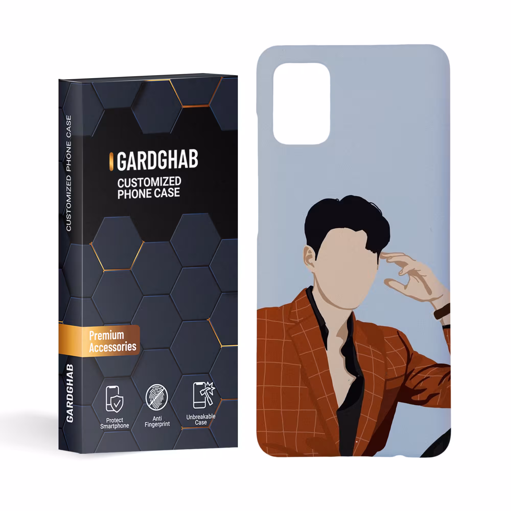 کاور گارد قاب مدل پسرانه مناسب برای گوشی موبایل سامسونگ galaxy a51