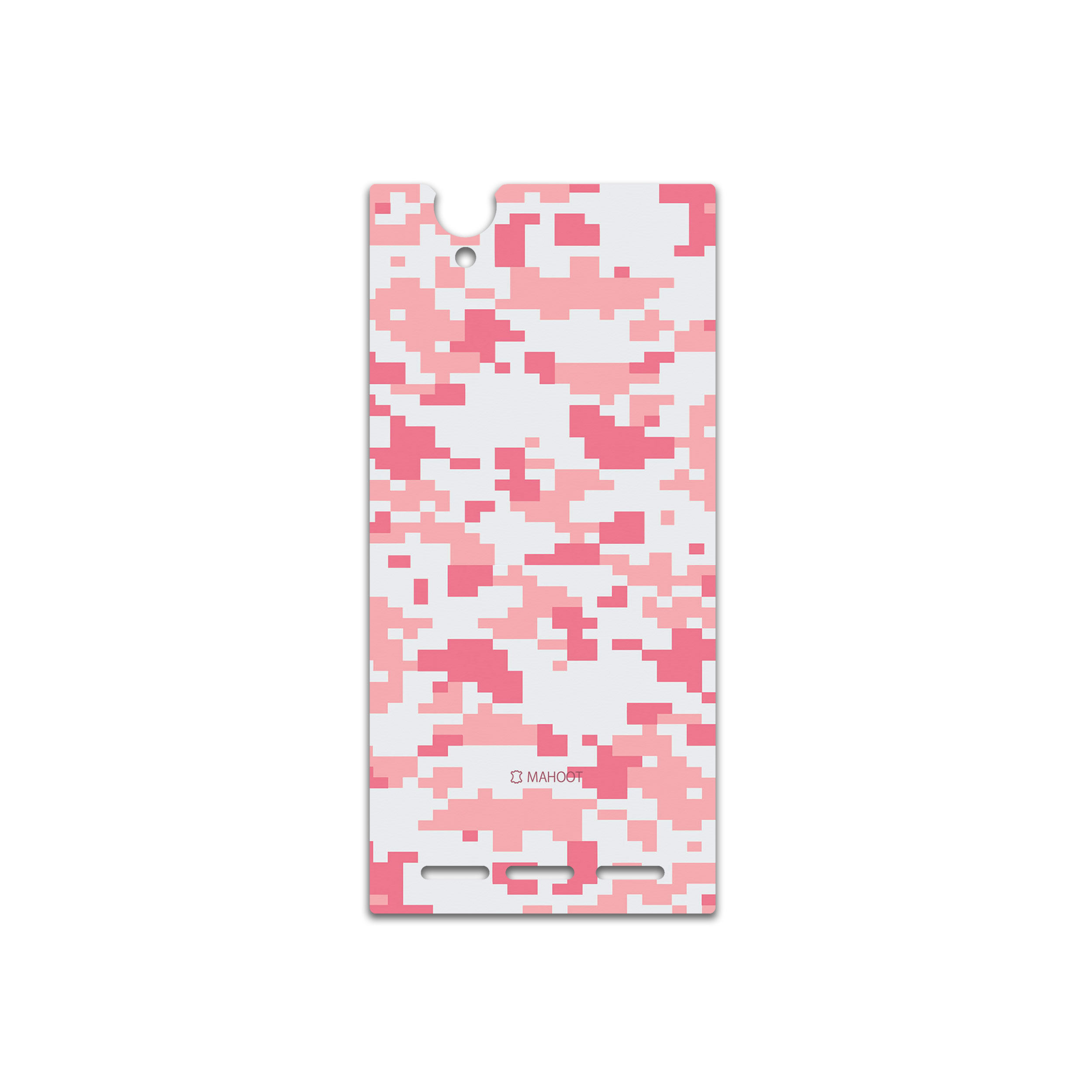 برچسب پوششی ماهوت مدل Army-Pink-pixel مناسب برای گوشی موبایل سونی Xperia T2 Ultra