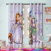 پرده دخترانه پرنسس سوفیا pk-2955