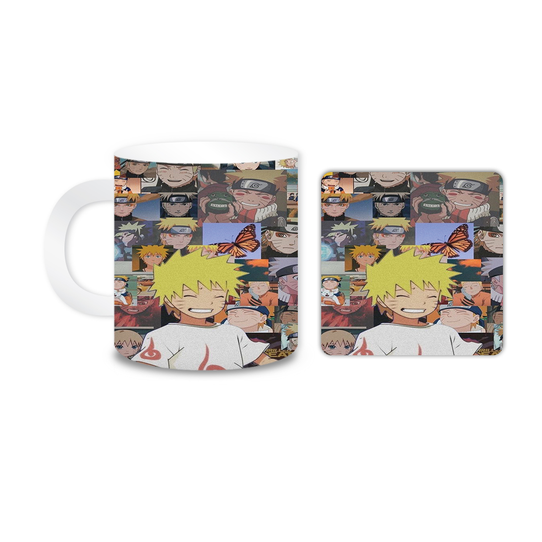 ماگ مدل انیمه کد 2301 به همراه زیر لیوانی