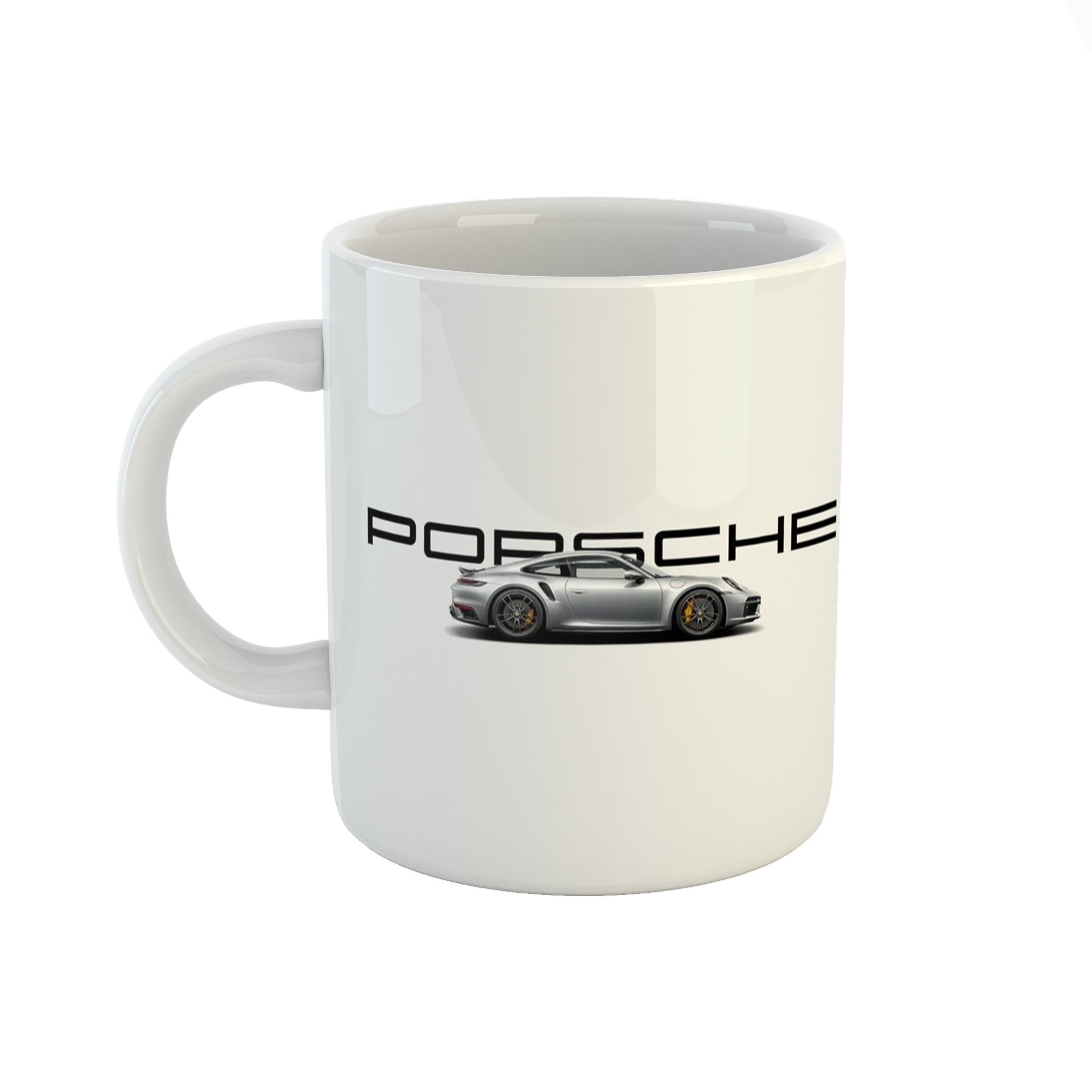 ماگ طرح گرافیکی ماشین پورشه 