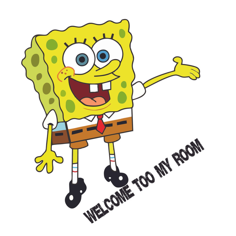 استیکر دیواری کودک مدل welcome too my room