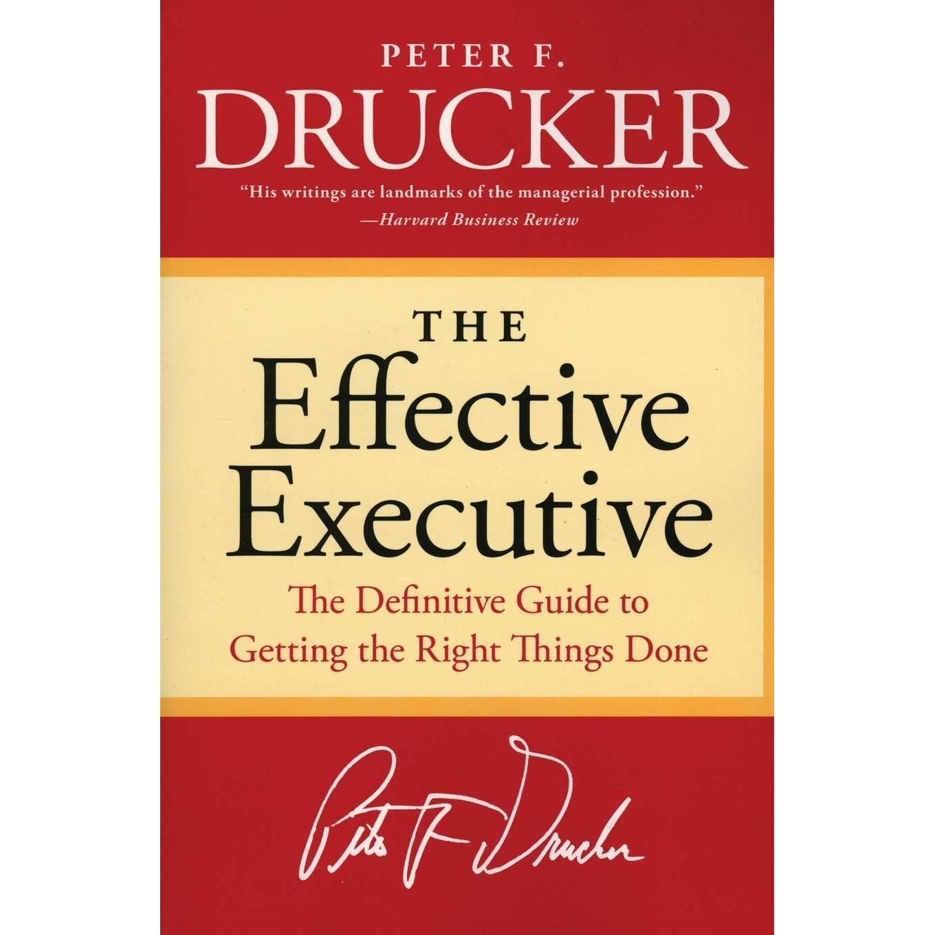 کتاب The Effective Executive اثر Peter F Drucker انتشارات nan