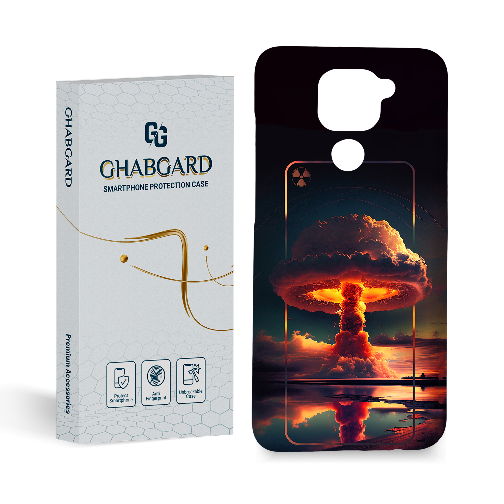 کاور قاب گارد مدل پسرانه مناسب برای گوشی موبایل  شیائومی Redmi note 9