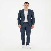 کت و شلوار مردانه سرمه ای پیرکاردین - فروشگاه لباس شهرمون