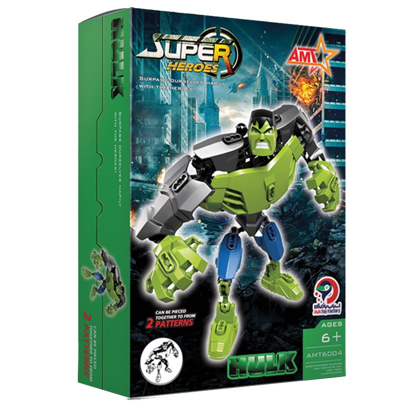 لگو شخصیت غول پیکر هالک سبز amt6004