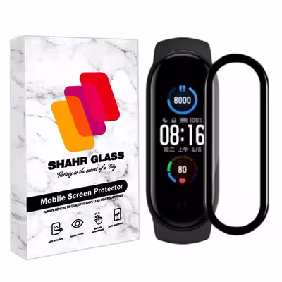 محافظ صفحه نمایش نانو شهر گلس مدل PMSR مناسب برای ساعت هوشمند شیائومی Mi Band 4
