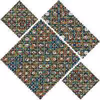 ست رومیزی 4 تکه مدل S31-42535