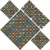 ست رومیزی 4 تکه مدل S31-42535