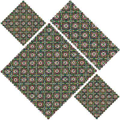 ست رومیزی 4 تکه مدل S31-42535
