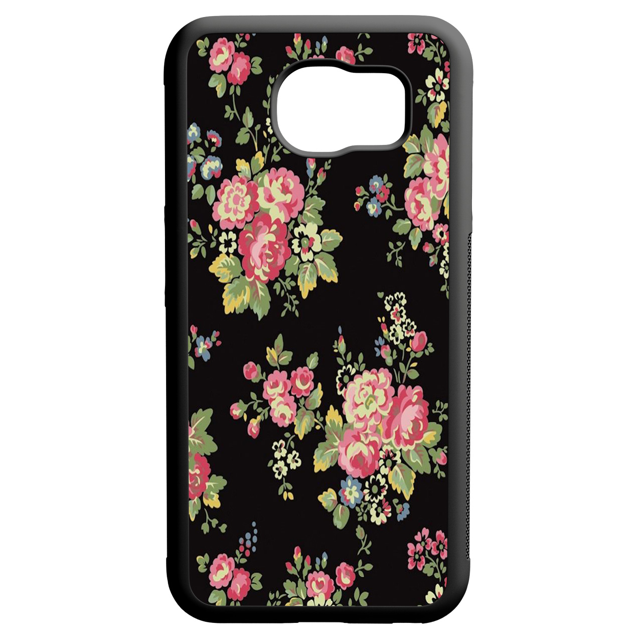 کاور طرح گلدار کد 110172 مناسب برای گوشی موبایل سامسونگ galaxy s6 edge