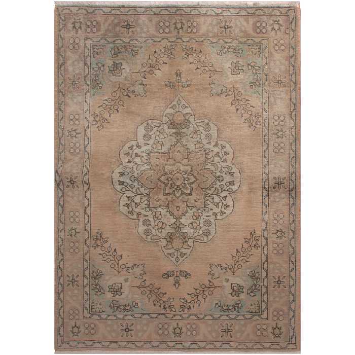 فرش قدیمی دستبافت دو و نیم متری فرش هريس کد 101550