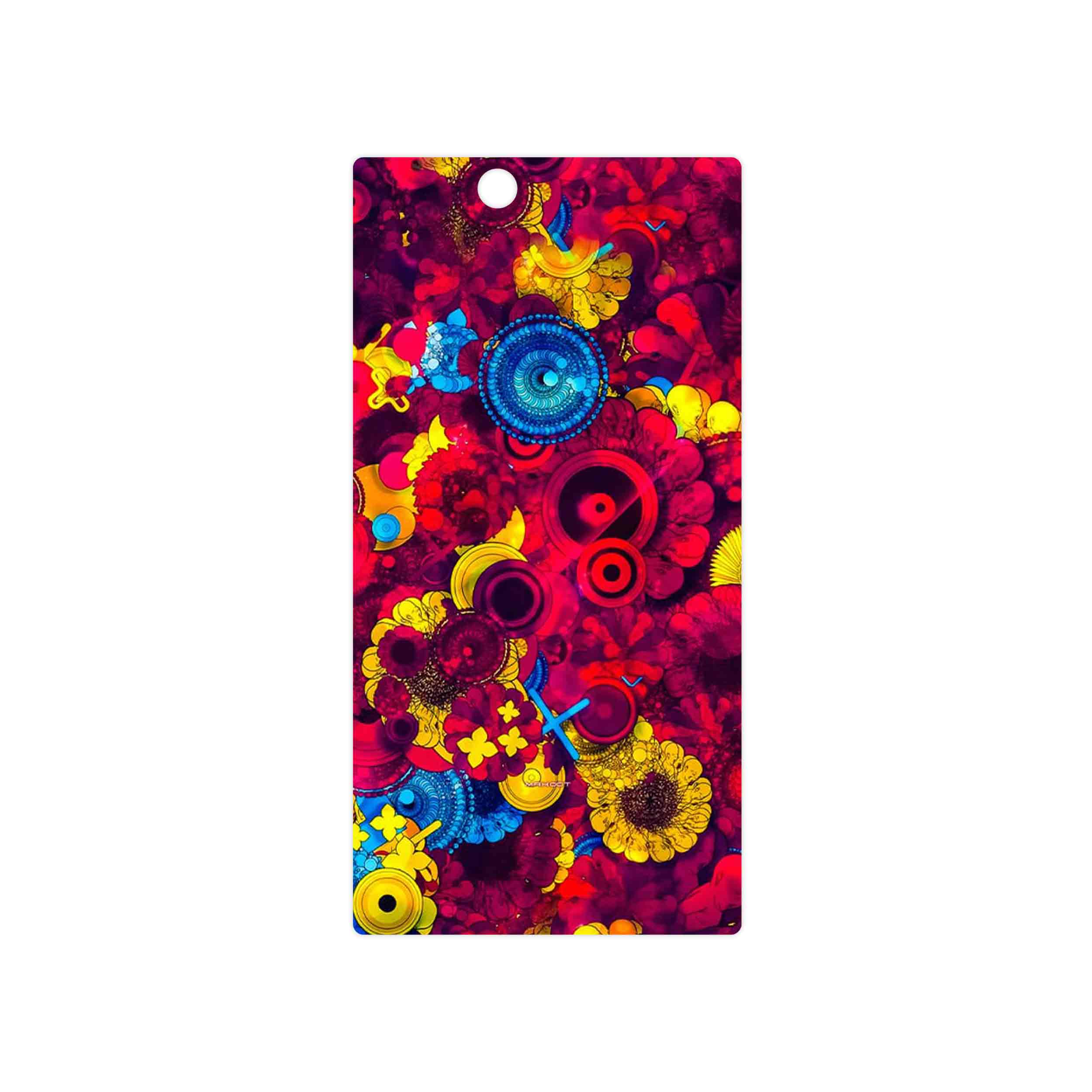 برچسب پوششی ماهوت مدل Vector Flower Garden Digital Art مناسب برای گوشی موبایل سونی Xperia Z Ultra
