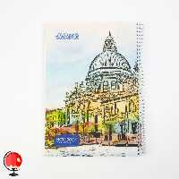 دفتر زبان سیمی دو خط 100 برگ طرح کلیسا آونگ