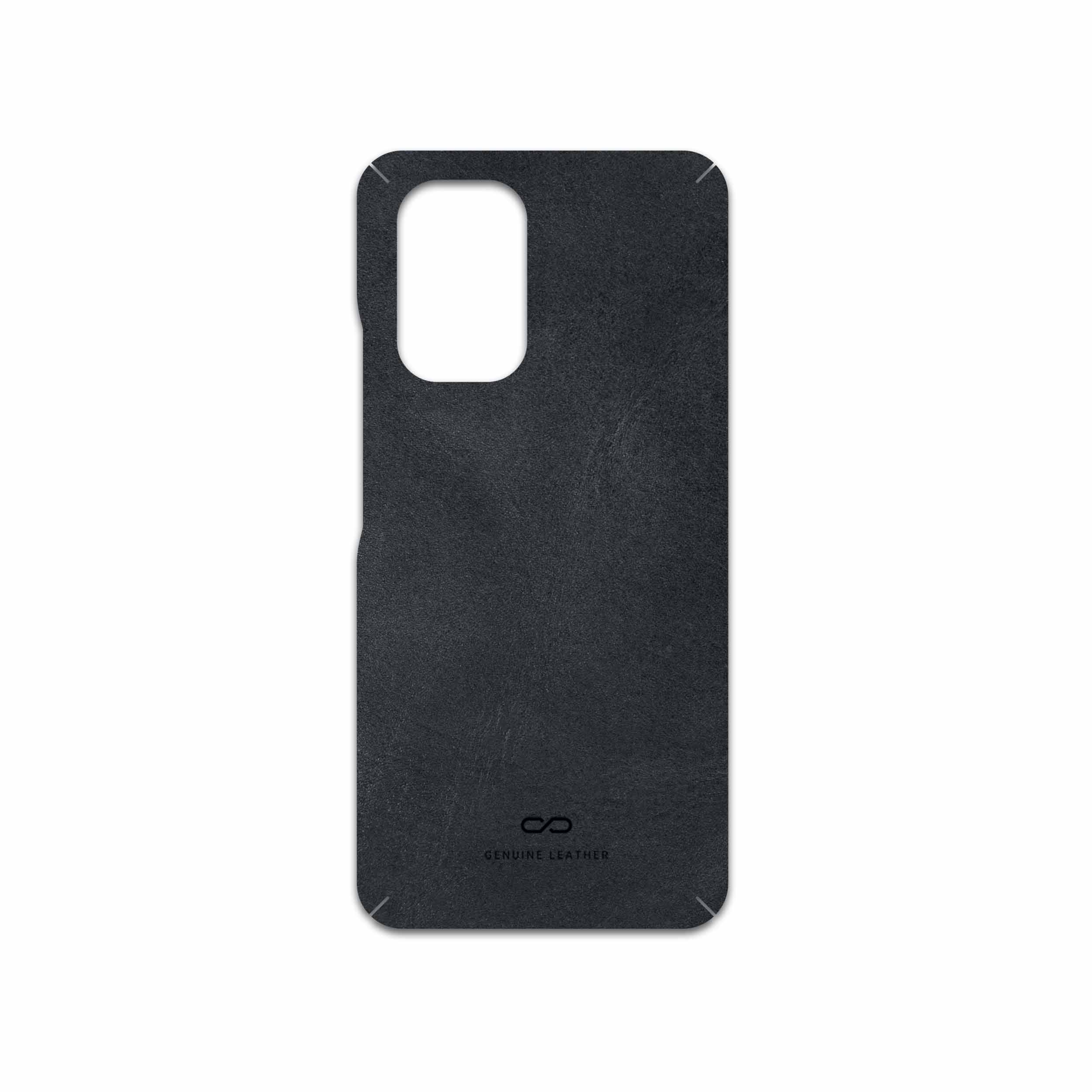 برچسب پوششی ماهوت مدل Graphite-Buffalo-Leather مناسب برای گوشی موبایل شیائومی Poco F3 5G