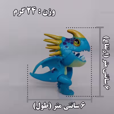 فیگور مدل اژدها سواران کد ABM1 مجموعه دو عددی