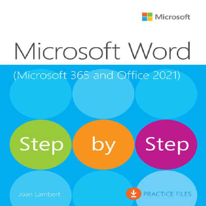 خرید و دانلود نسخه کامل کتاب Microsoft Word Step by Step (Office 2021 and Microsoft 365)