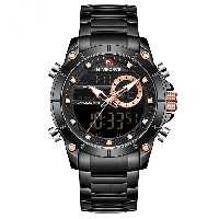 ساعت مچی نیوی فورس مردانه مشکی مدل 9163 Naviforce