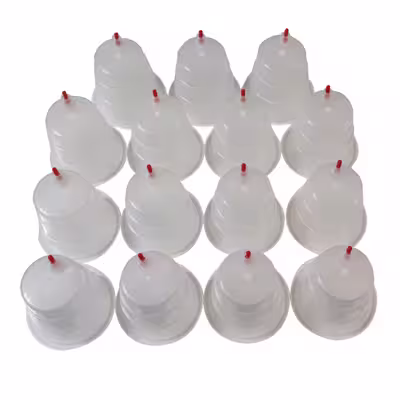 لیوان بادکش مدل CAP125 بسته 15 عددی