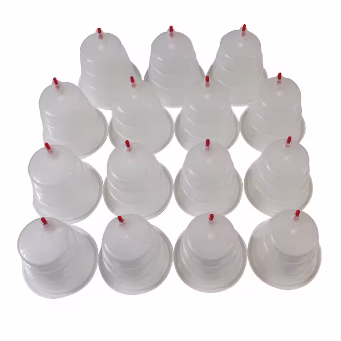 لیوان بادکش مدل CAP125 بسته 15 عددی