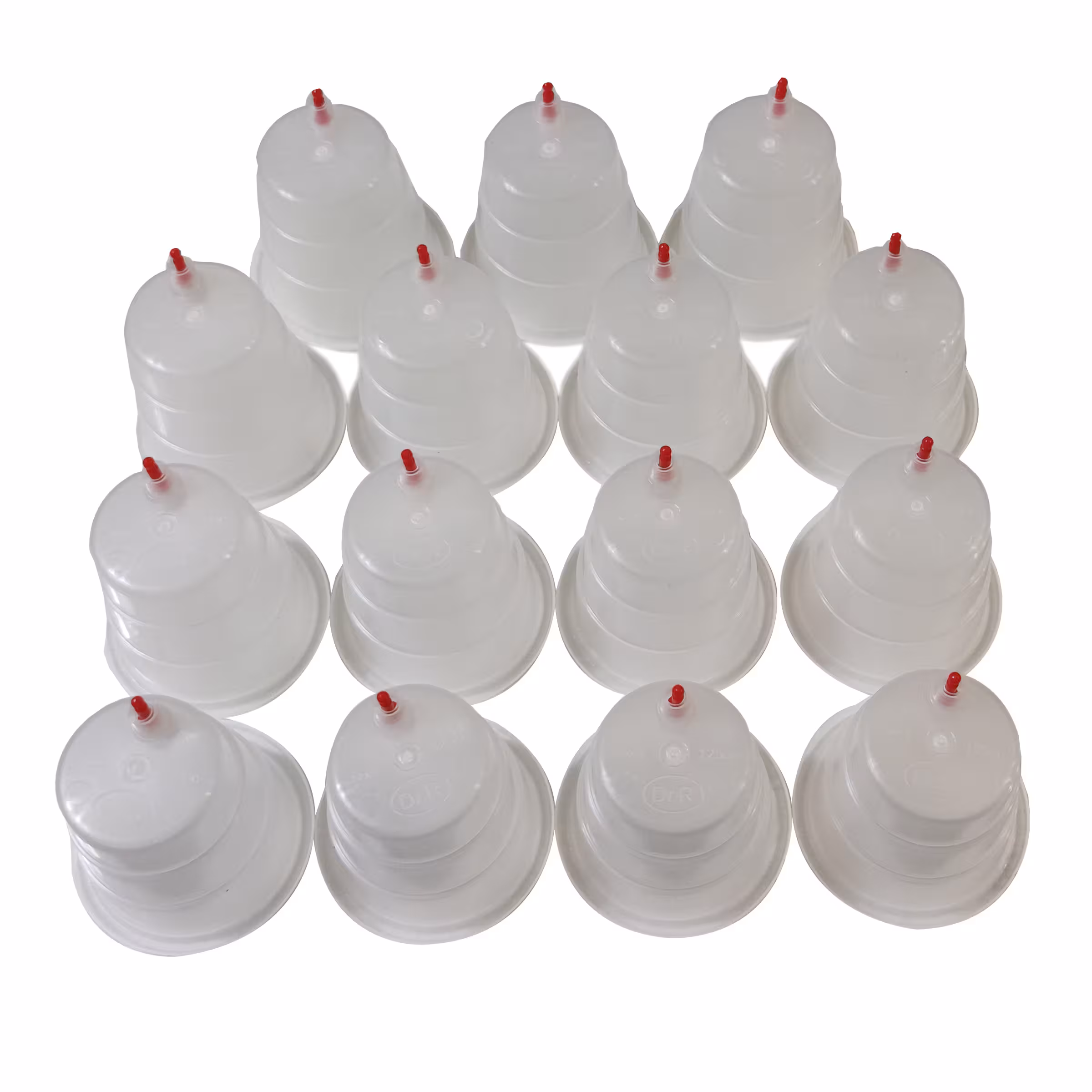 لیوان بادکش مدل CAP125 بسته 15 عددی