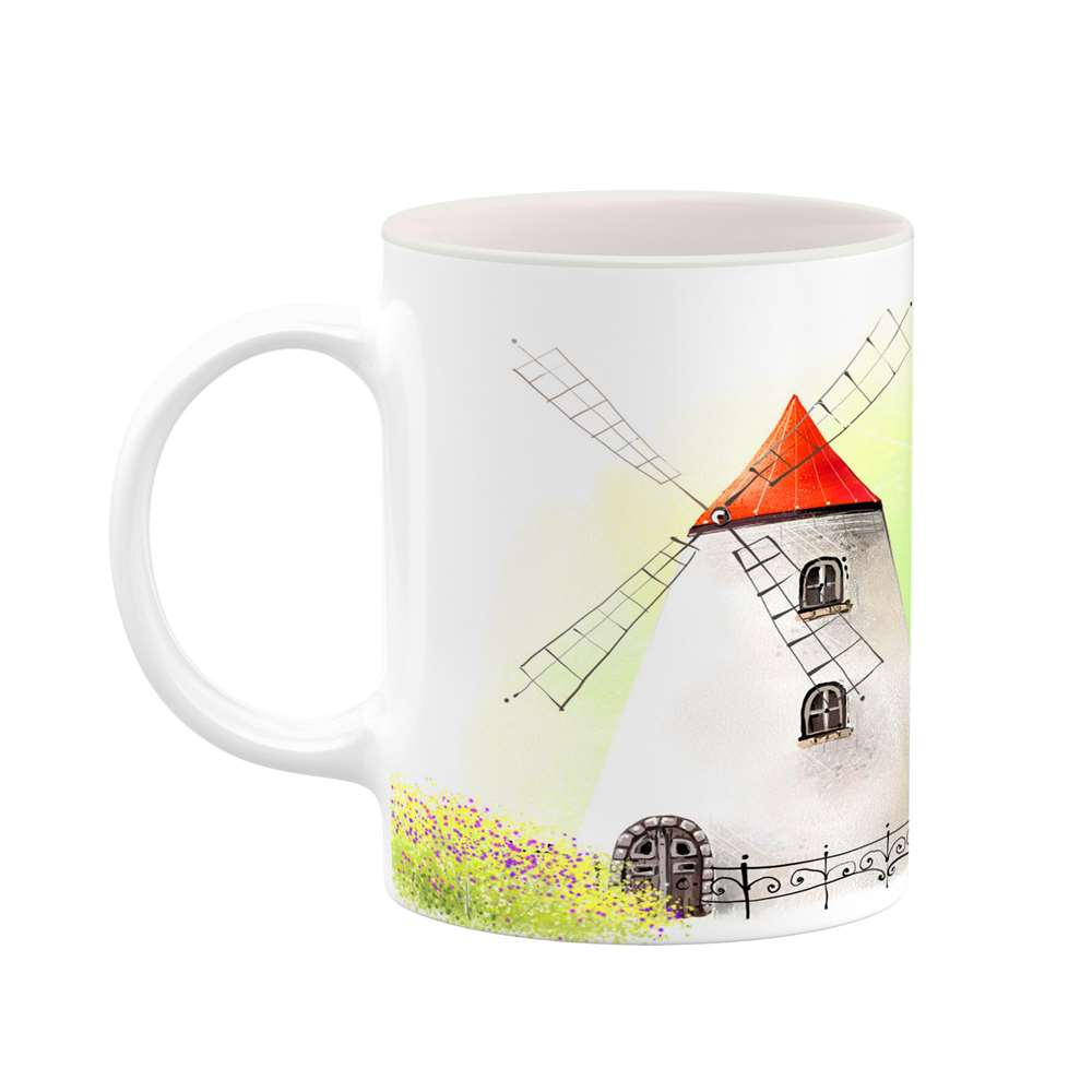 ماگ کاکتی طرح دنیای فانتزی مدل mgh18650