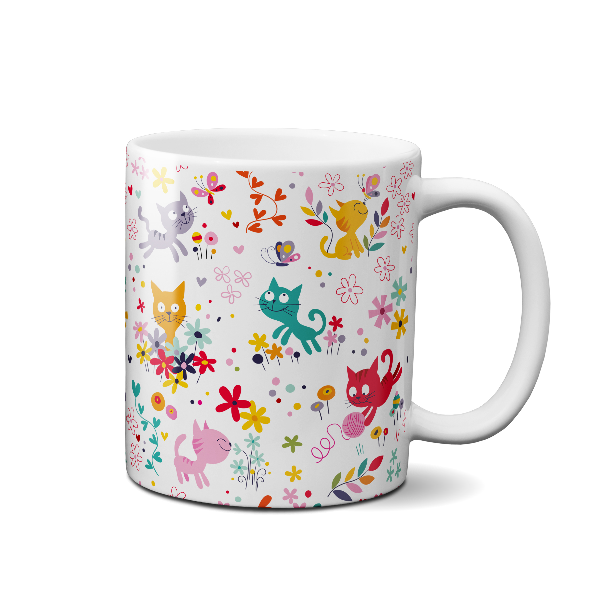 ماگ طرح گربه فانتزی کد 134