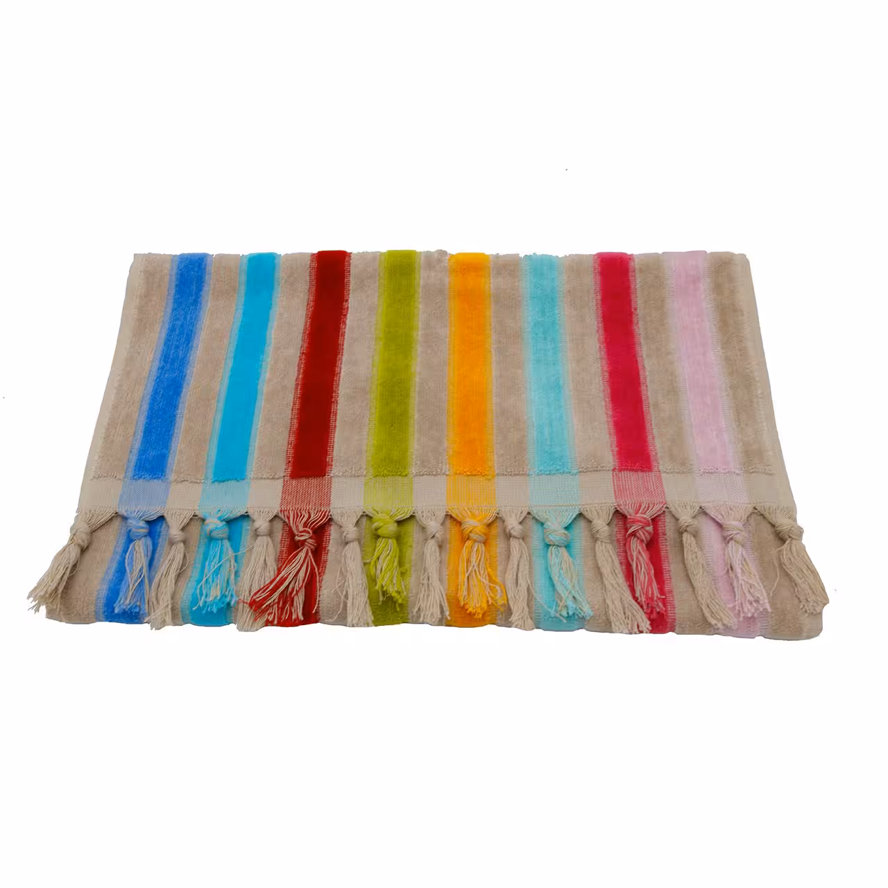 حوله دستی آذرریس تبریز طرح زارا سایز 75 × 40 سانتی متر