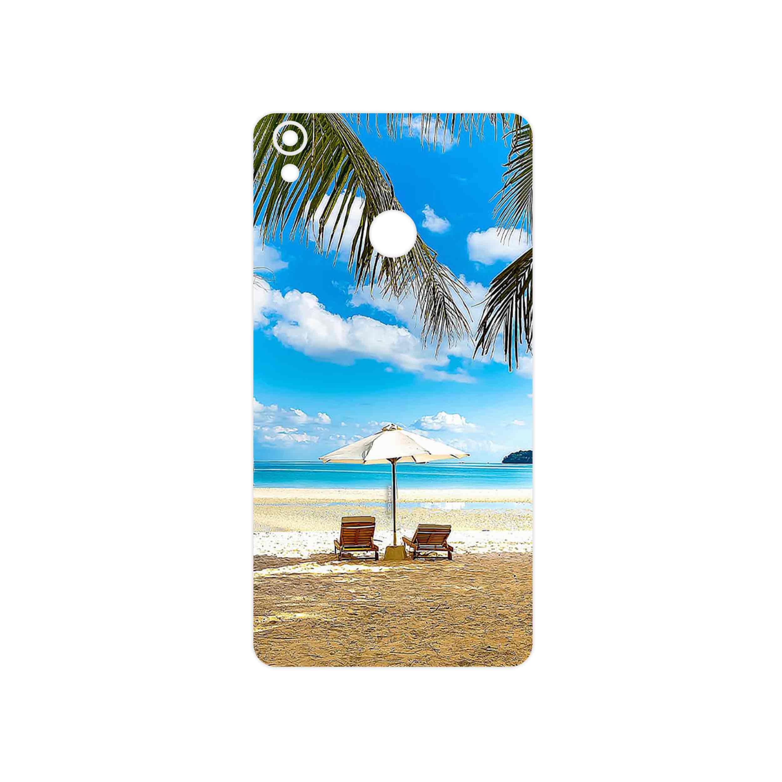 برچسب پوششی ماهوت مدل Beach مناسب برای گوشی موبایل تکنو Camon CX Air