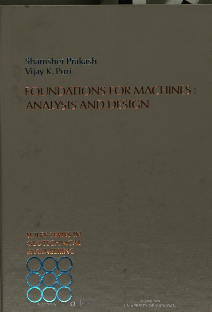 خرید و دانلود نسخه کامل کتاب Foundations for Machines: Analysis and Design BY Prakash - pdf
