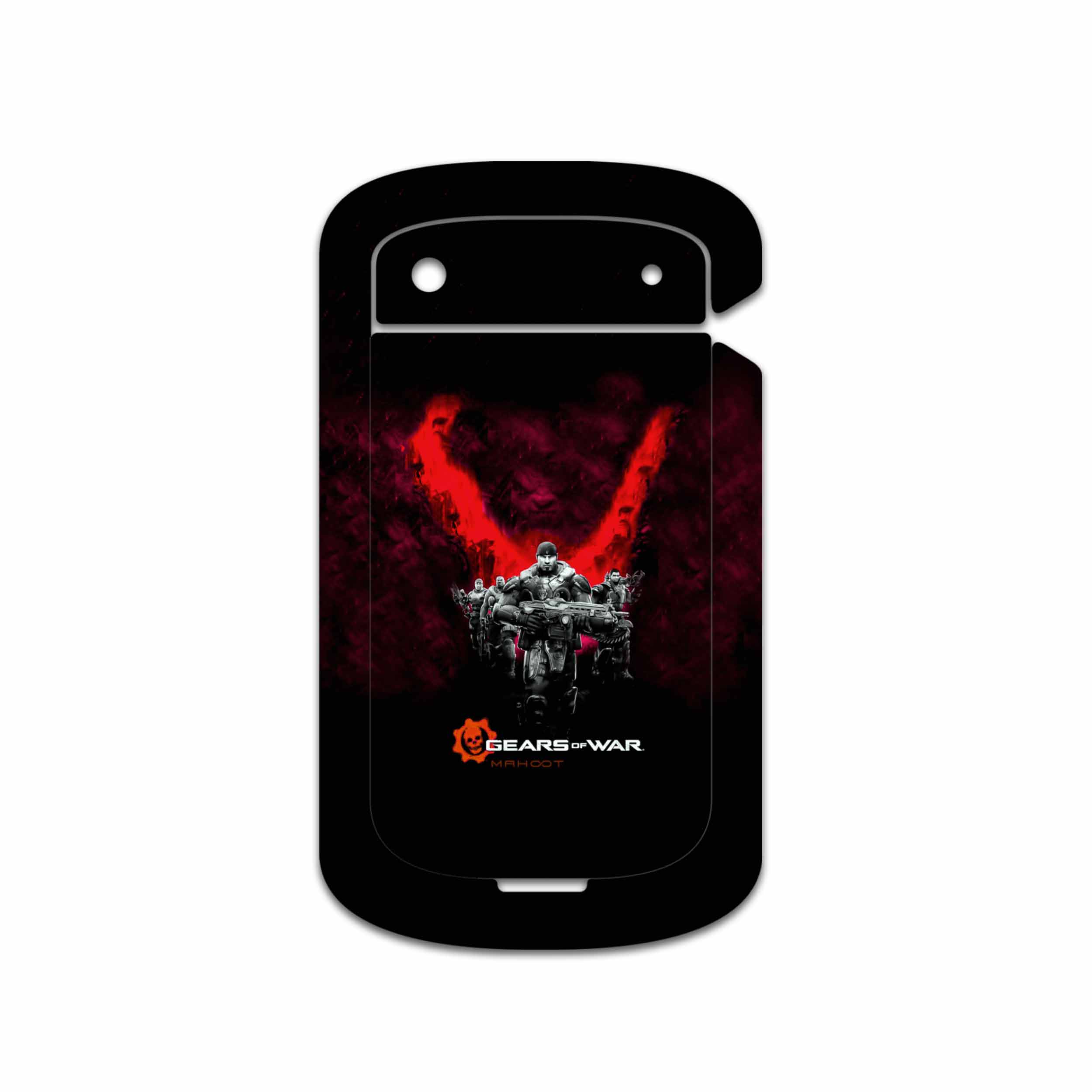 برچسب پوششی ماهوت مدل Gears-Of-War-Game مناسب برای گوشی موبایل بلک بری Bold Touch 9900