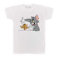 تی شرت بچگانه پرمانه طرح tom and jerry کد pmt.2978