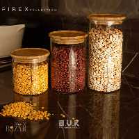 بانکه قطر 10 پیرکس بی وی کی استوانه ای گرد (سه سایز)