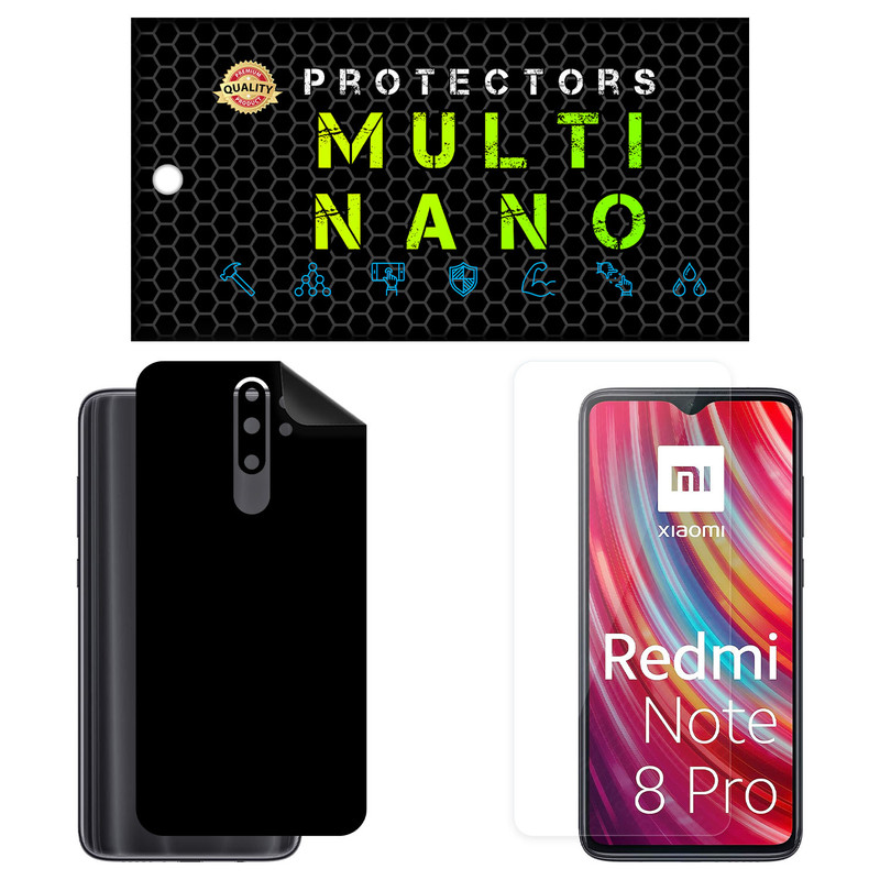 محافظ صفحه نمایش مولتی نانو مدل X-SFM مناسب برای گوشی موبایل شیائومی Redmi Note 8 Pro به همراه برچسب پوششی | کالا برتری