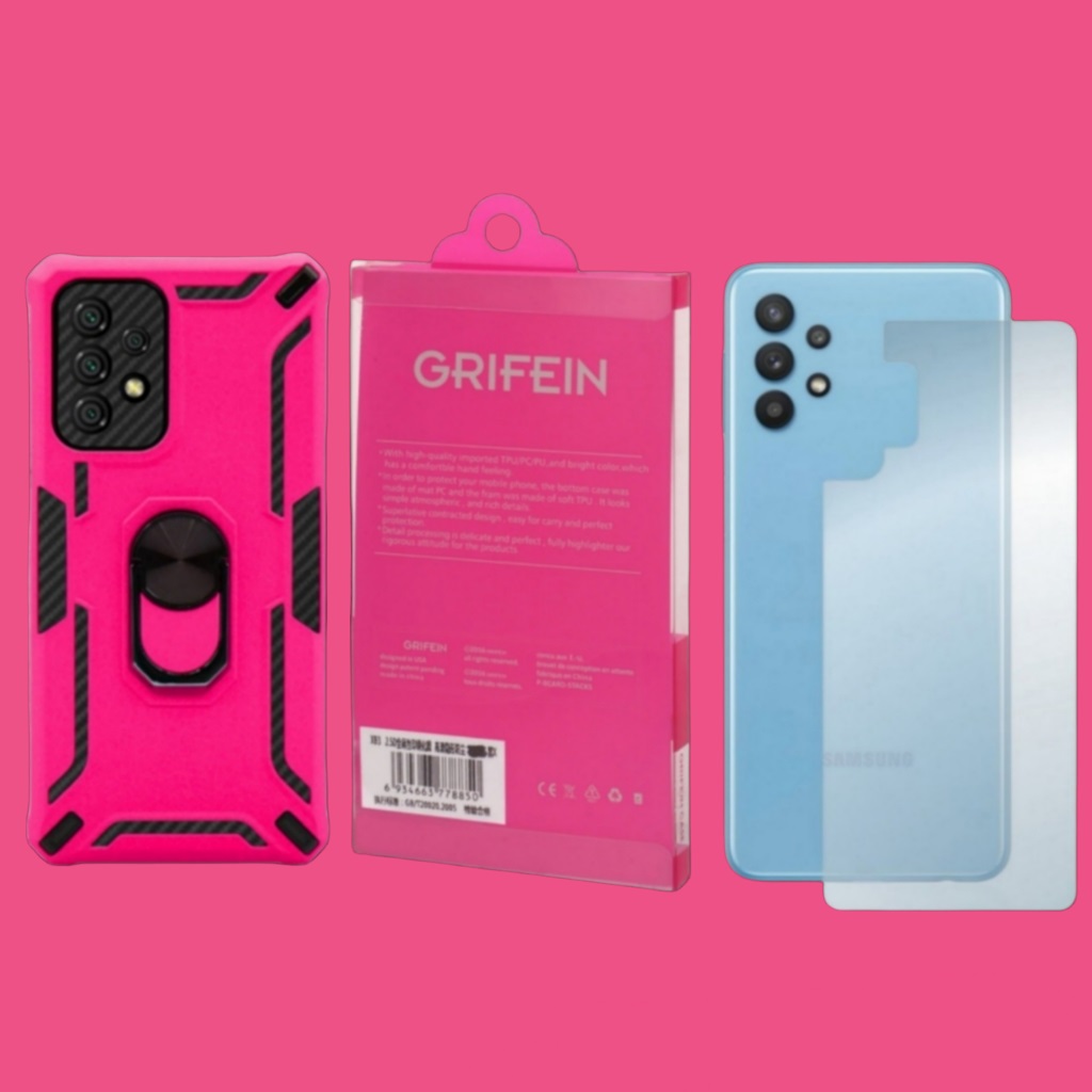 کاور گریفین مدل Defender Pro Plus مناسب برای گوشی موبایل سامسونگ Galaxy A53 5G به همراه محافظ پشت گوشی
