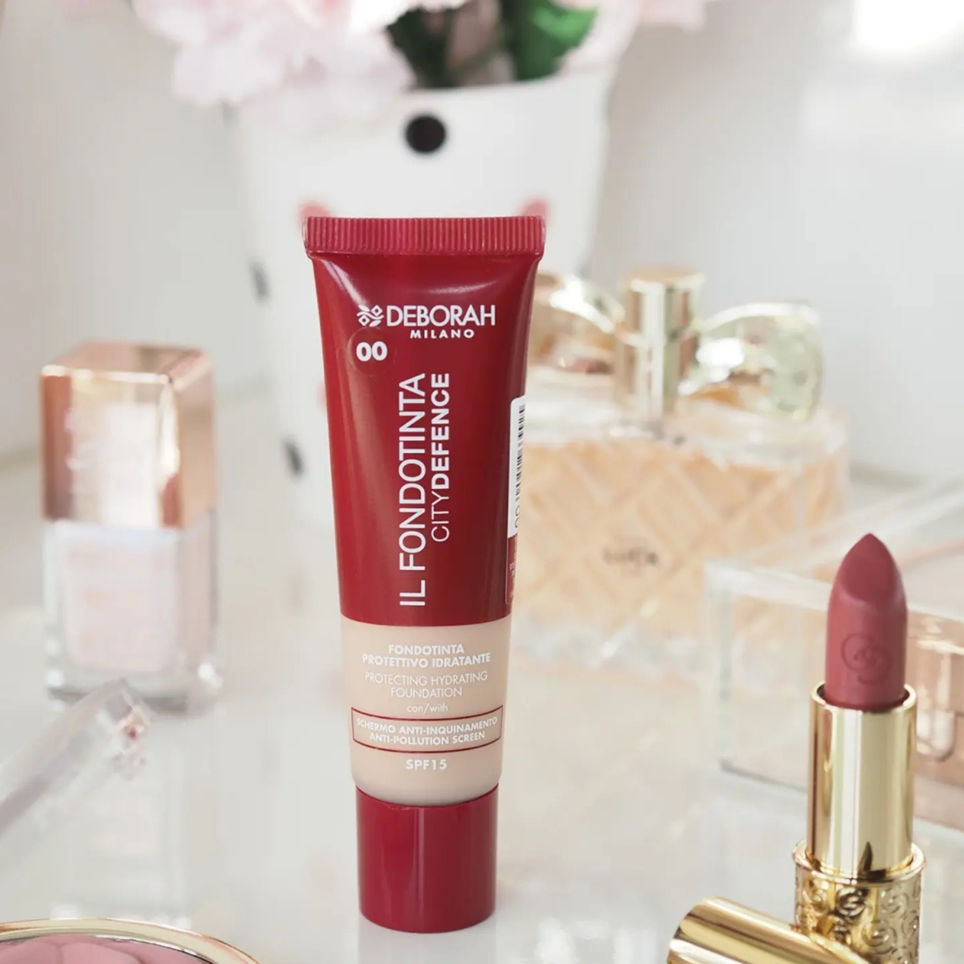 کرم پودر دبورا IL FONDOTINTA با SPF15 