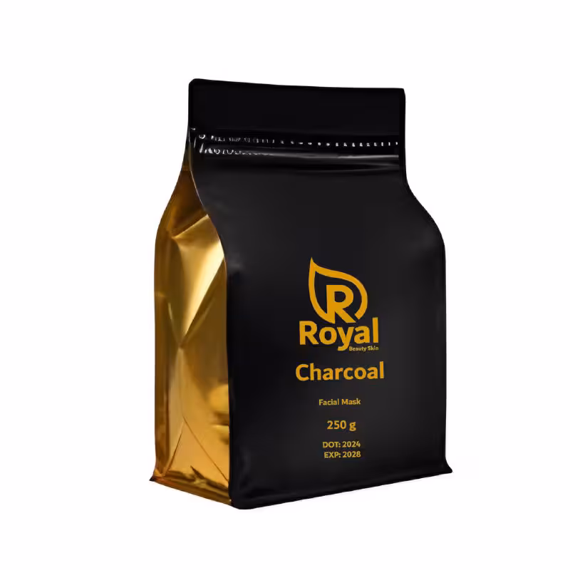 ماسک لاتکسی زغال رویال royal حجم 250 گرم