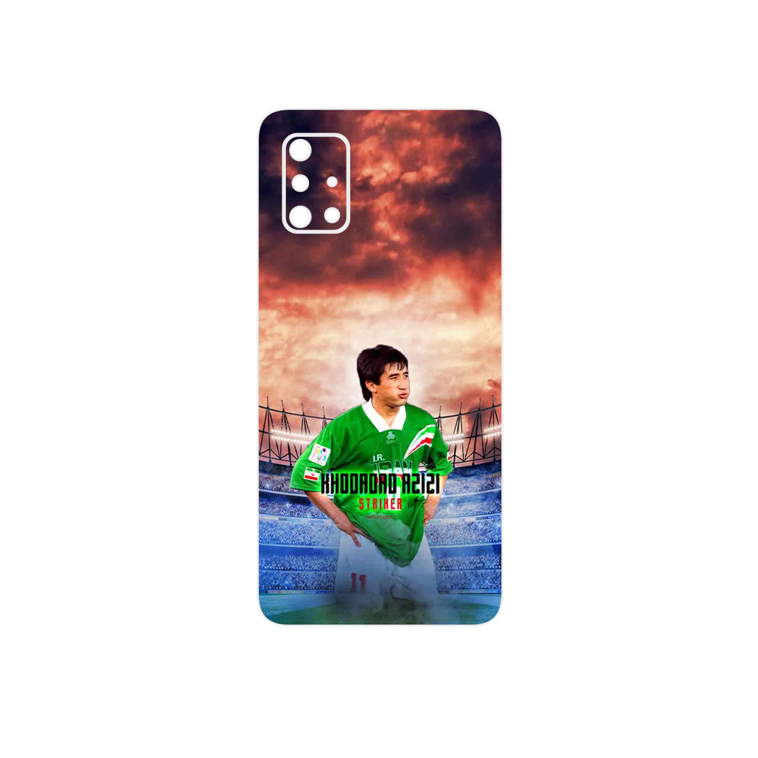 برچسب پوششی ماهوت مدل Khodadad Azizi مناسب برای گوشی موبایل سامسونگ Galaxy A71 5G