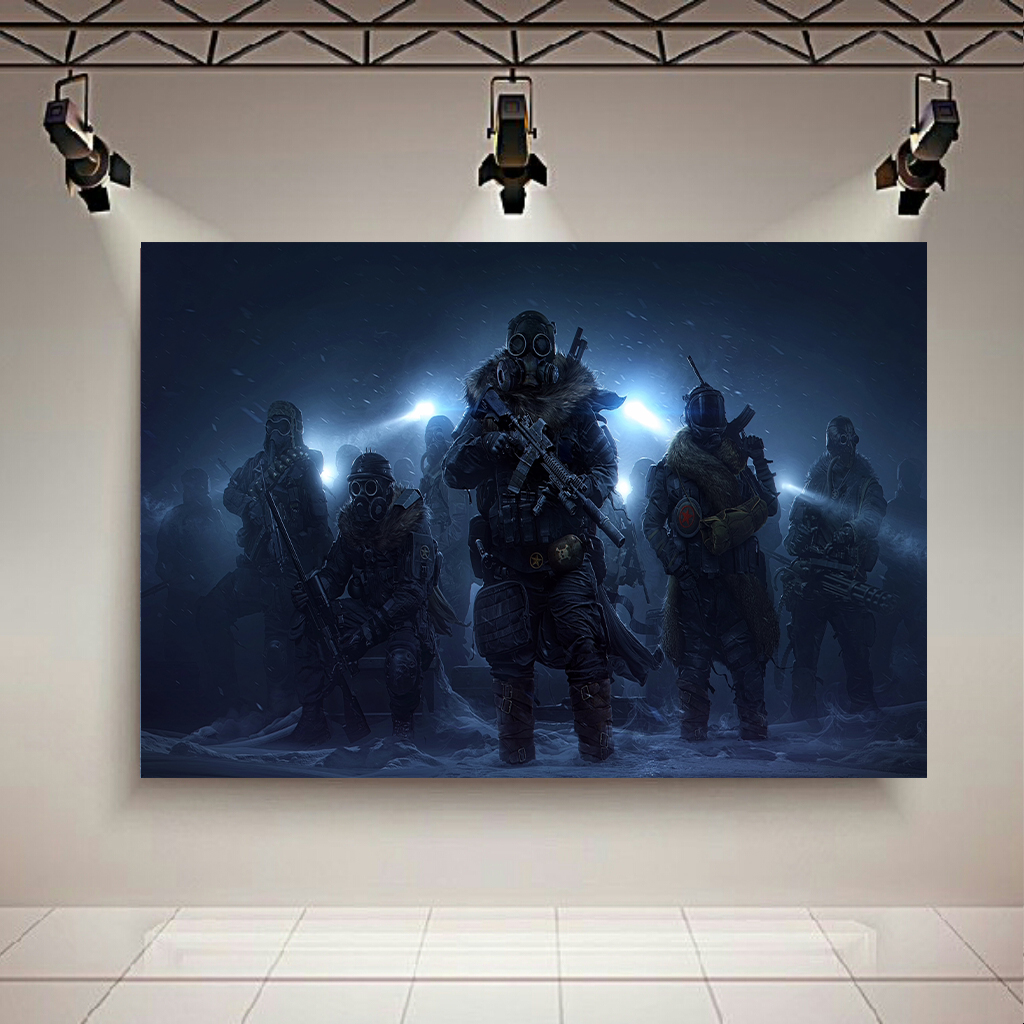 تابلو شاسی طرح گیم مدل Wasteland3 کد AR1053