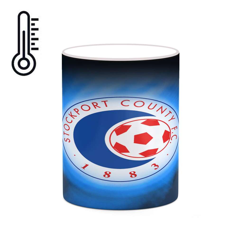 ماگ حرارتی کاکتی طرح تیم Stockport County مدل mgh19704
