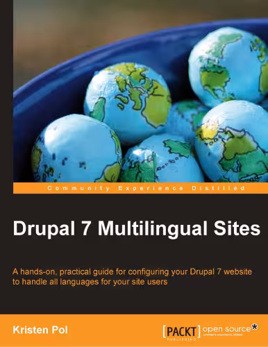 خرید و دانلود نسخه کامل کتاب Drupal 7 Multilingual Sites