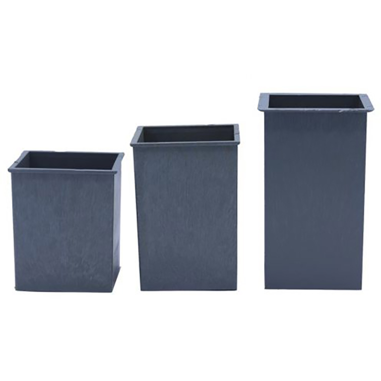 قالب شمع مدل مکعبی قطر 8cm مجموعه 3 عددی