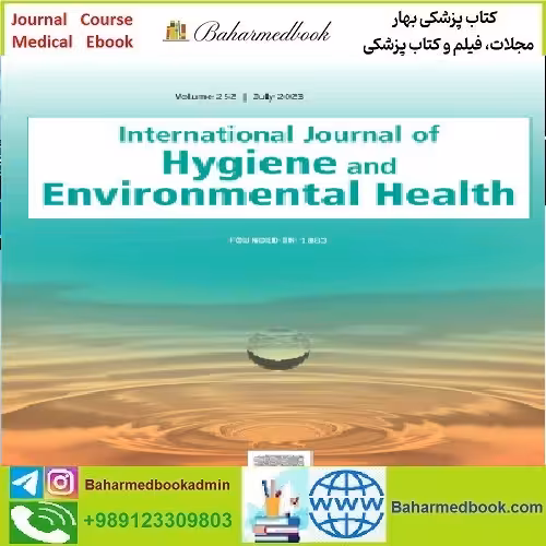 International Journal of Hygiene and Environmental Health Volum