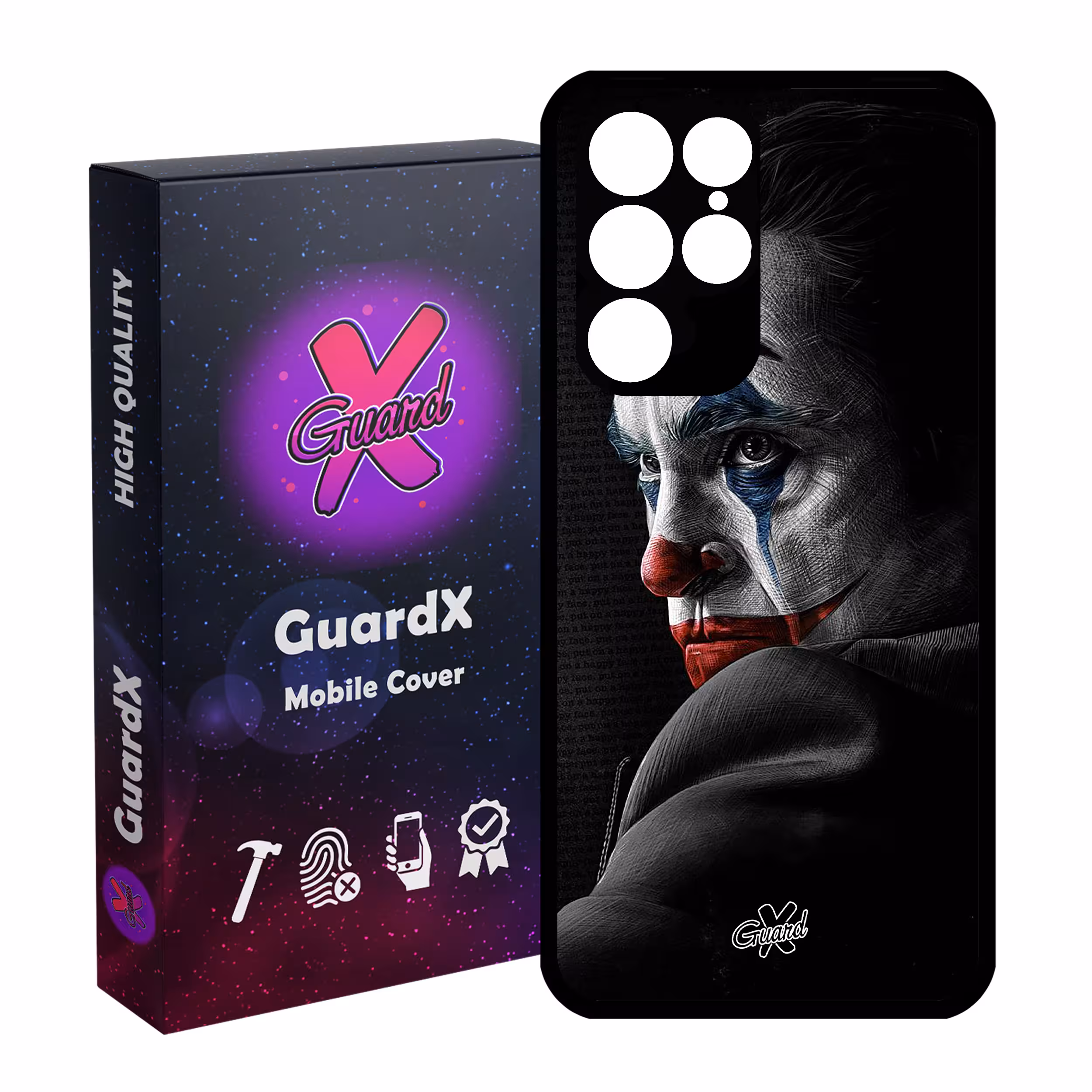 کاور گارد ایکس طرح Joker مدل Glass10103 مناسب برای گوشی موبایل سامسونگ Galaxy S22 Ultra